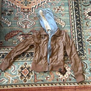 Tilly’s Leather Jacket Size Small